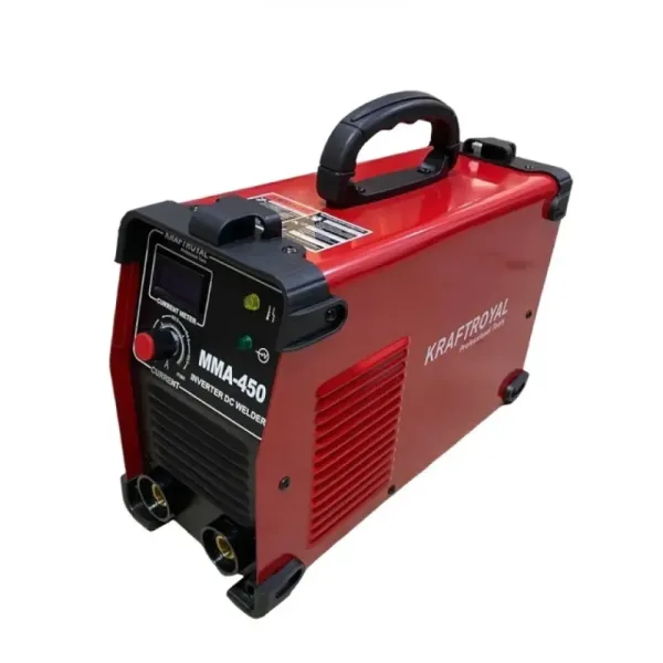 Инверторен Електрожен KRAFTROYAL. 450A с LCD дисплей. MMA , IGBT. Anti stick. — снимка 3