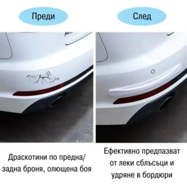 Комплект 2 протектора за автомобилна броня — снимка 2