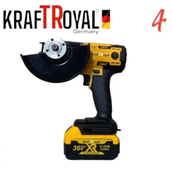 5в1 универсален комплект KraftRoyal с 5 приставки: винтоверт, гайковерт-импакт, перфоратор,водоструй — снимка 6