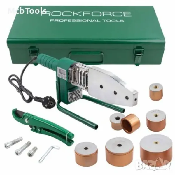 Поялник за полипропилен ROCKFORCE , 1000 W, 20-63 мм — снимка 2