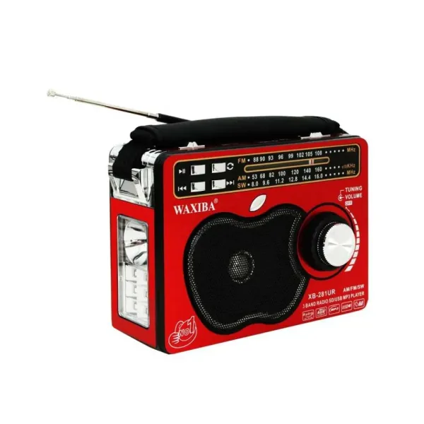 WAXIBA 281 BT Портативна аудио система, FM МР3 SD USB — снимка 3