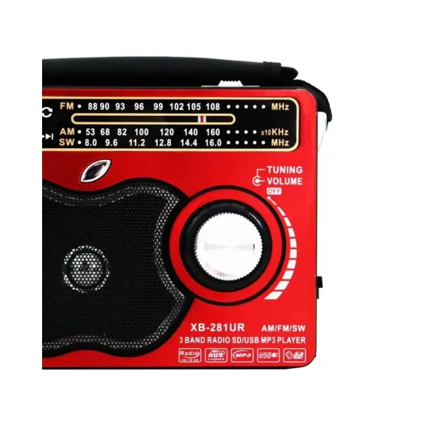 WAXIBA 281 BT Портативна аудио система, FM МР3 SD USB — снимка 4