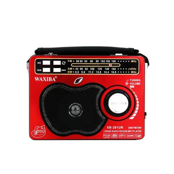 WAXIBA 281 BT Портативна аудио система, FM МР3 SD USB — снимка 5