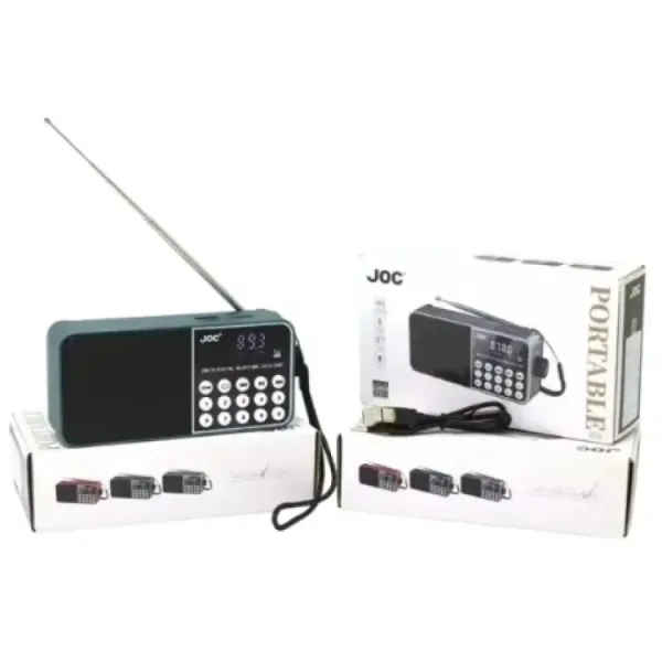 JOC 6128 BT Портативна аудио система, FM МР3 SD USB — снимка 2