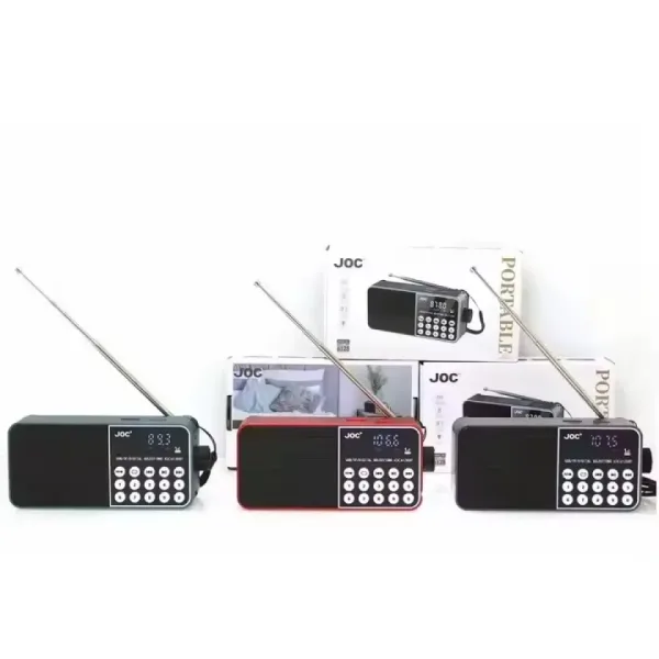 JOC 6128 BT Портативна аудио система, FM МР3 SD USB — снимка 4