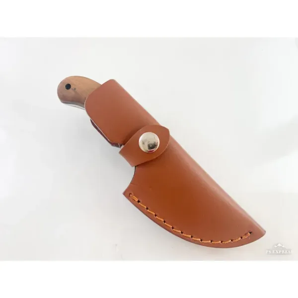 USA Hunting Club Knife Ловен нож масивен фултанг с кожена кания — снимка 5