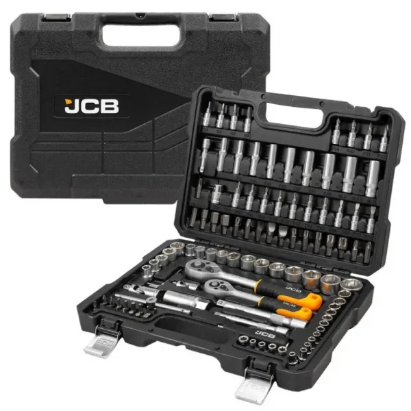 Гедоре 108 части 1/4”, 3/8” , 4-22мм JCB — снимка 2