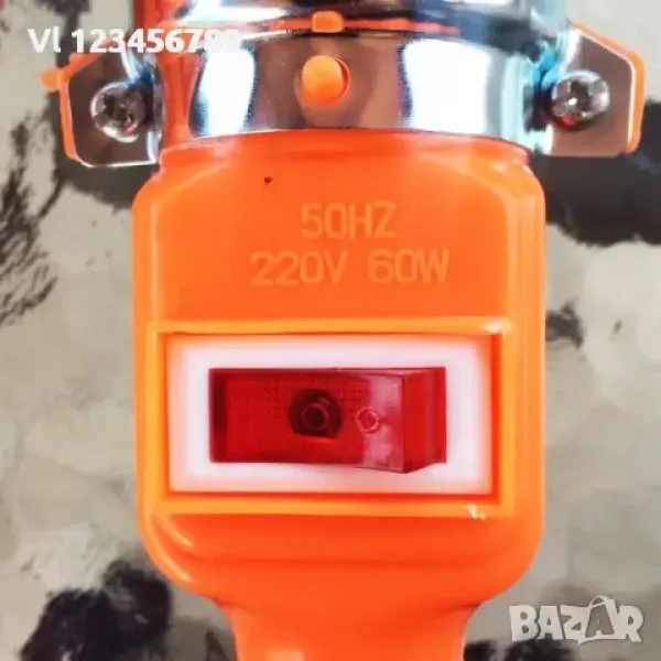 Висококачествена Аварийна Работна Лампа 220V С кабел 10 м — снимка 3