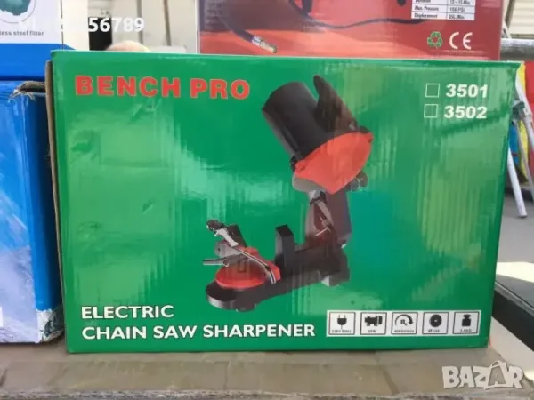 Машина за заточване на вериги Benchpro — снимка 3