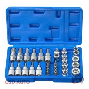 К-т вложки еврейска звезда и Torx 3/8, 1/4