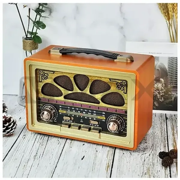 Ретро радио с FM, AM и SW3, MP3, Bt - Мeier M-2022 — снимка 2