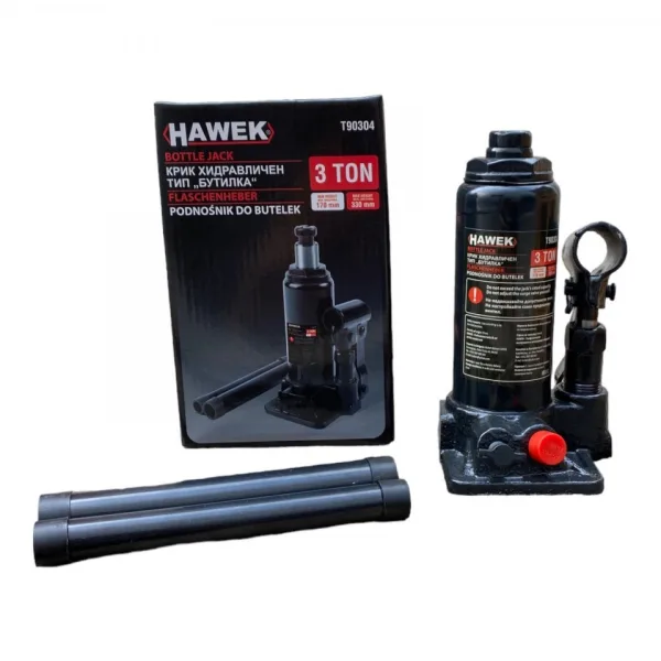 Хидравличен крик HAWEK тип Бутилка 2т ;3т ;5т ;10т; 15т;20т; 32т — снимка 2