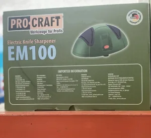 Машина за заточване на ножове, електрическа, 100W, 2800 об/ мин, PROCRAFT EM100
