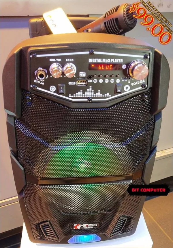 Караоки блутут колонка Kimiso QS 808 — снимка 8