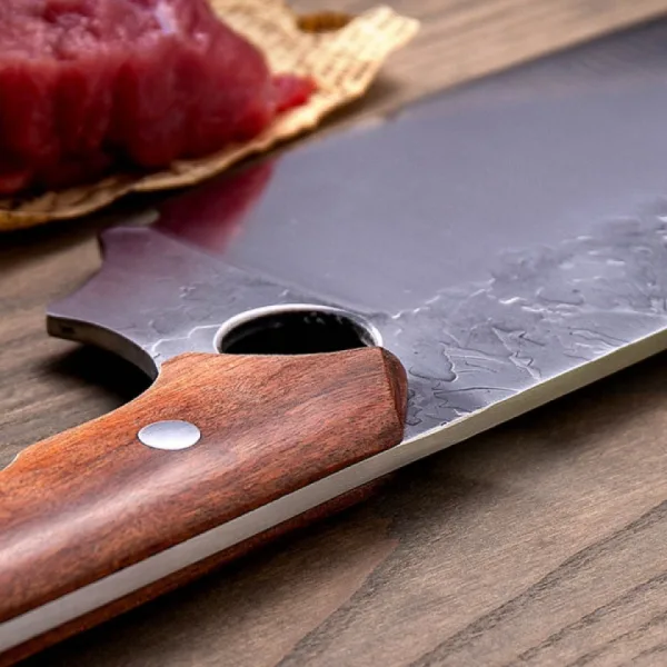 Месарски сатър CUTLER - 516 GR, 155x310/калъф — снимка 5