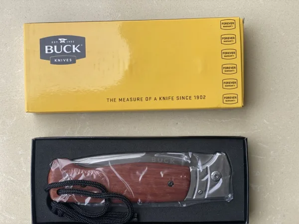 Огромен сгъваем нож BUCK-115x275 — снимка 2