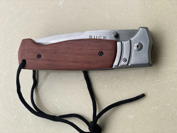 Огромен сгъваем нож BUCK-115x275 — снимка 3