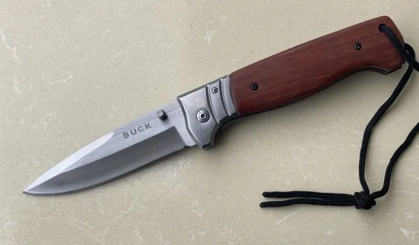 Огромен сгъваем нож BUCK-115x275 — снимка 5