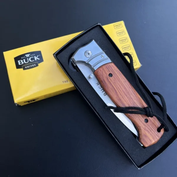 Огромен сгъваем нож BUCK-115x275 — снимка 9