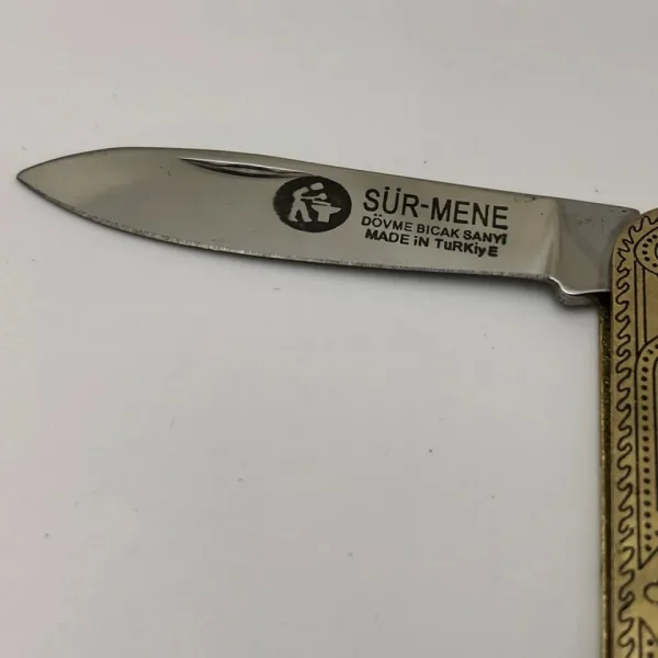 Винтидж сгъваем турски нож "SÜRMENE" SURMENE 50х135 — снимка 2
