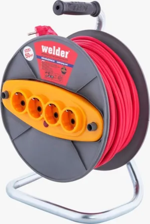 Макара за ток WELDER с многожилен кабел 50 м 3X2.5
