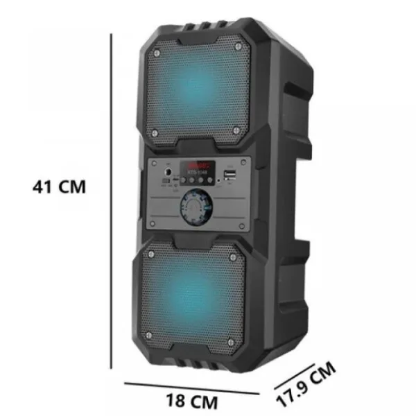 Bluetooth тонколона KTS 1048 и микрофон — снимка 4
