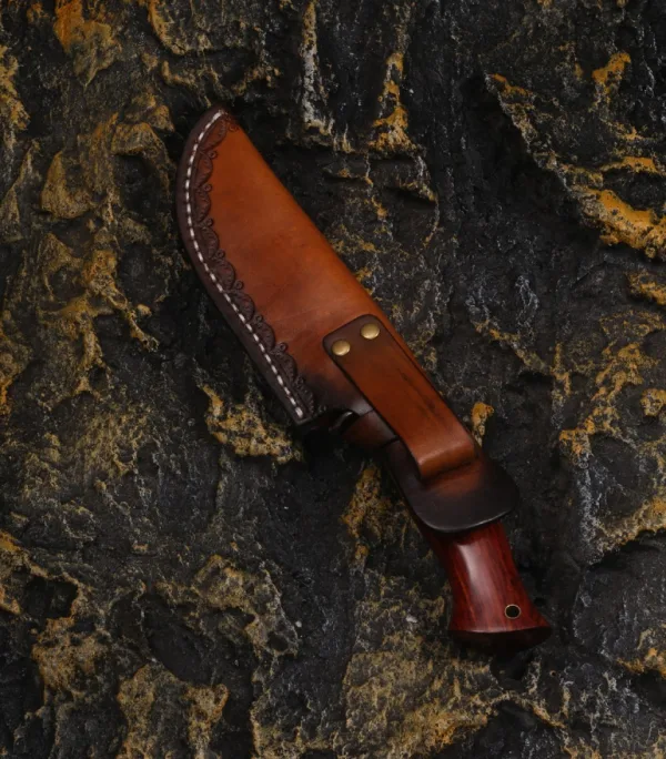 Уникален ловен нож DRAGON JAP DAMASK - 98х219 — снимка 4