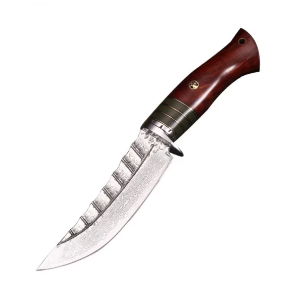 Уникален ловен нож DRAGON JAP DAMASK - 98х219 — снимка 5