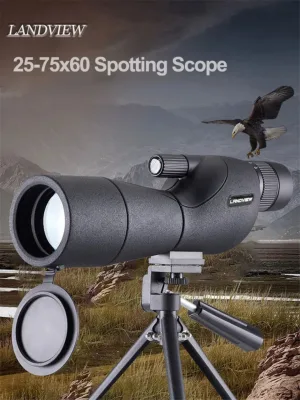 Далекоглед Landview 25-75x60 Зрителна тръба BAK4 FMC, телескоп