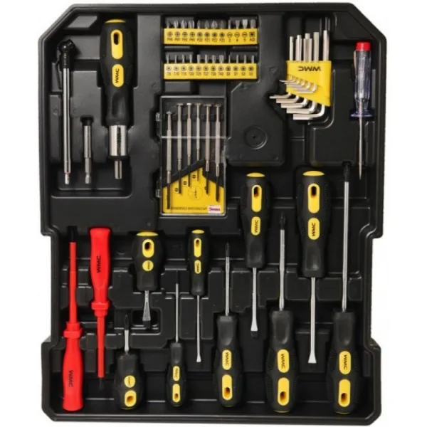 Немски куфар с инструменти WMC 1050 части — снимка 4