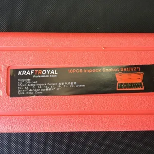 Удължени ударни вложки Kraft Royal -10 бр , гедоре