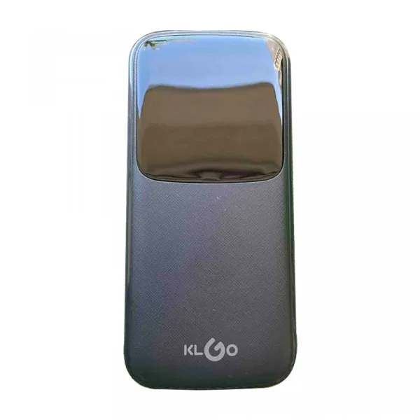 10 000 mAh Power Bank KLGO KP-83,с дисплей, с 4 вгр.кабела — снимка 2
