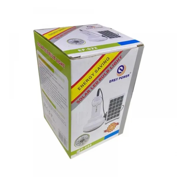 Електрическа лампа със соларен панел LED 3W/6V - EP-022 — снимка 2