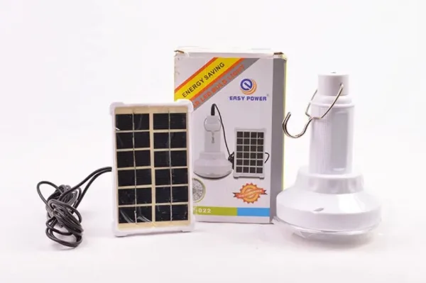 Електрическа лампа със соларен панел LED 3W/6V - EP-022 — снимка 4