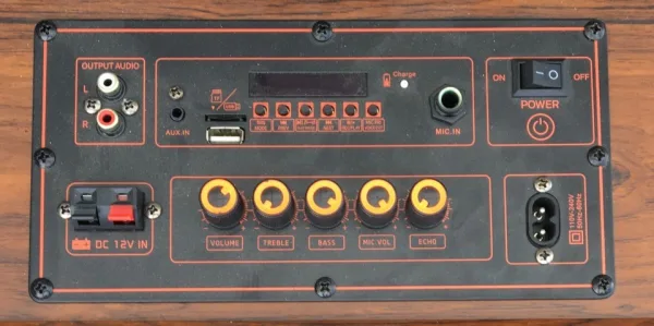 Караоке тонколона Smart Technology BQ-12 BT,FM,TF, USB, AUX IN — снимка 7