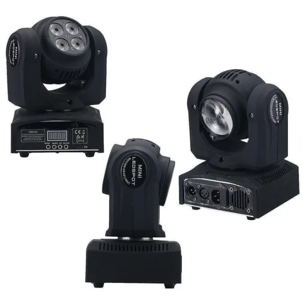5 LED Moving Head Double - Диско ефект тип BEAM движеща се глава 5 LED — снимка 6