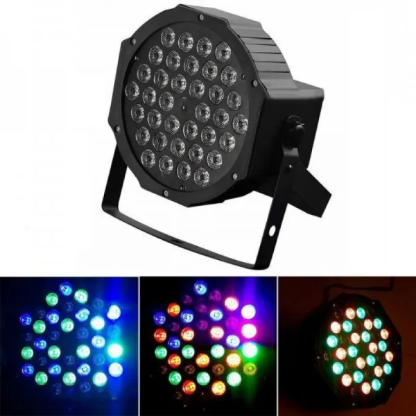 LED диско клубна парти лампа прожектор RGB — снимка 2