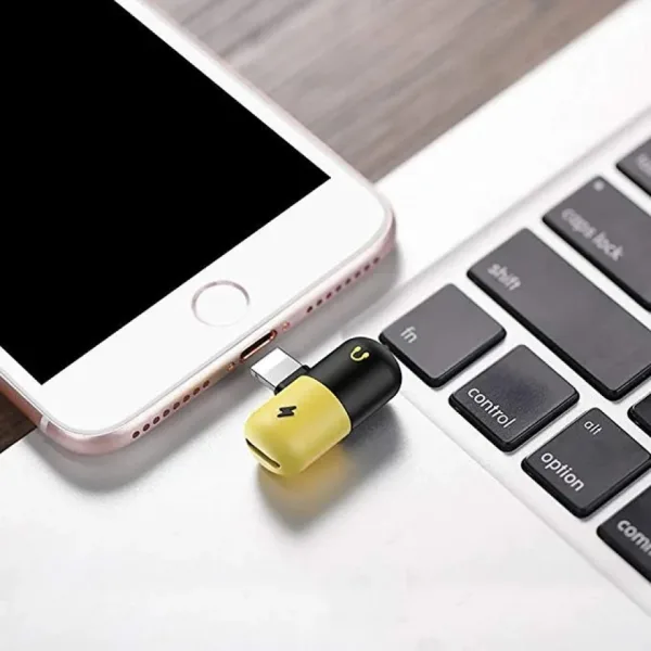 Двоен преходник /сплитер/ за iPhone — снимка 2