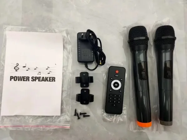 МОЩНА F15 Караоке Тонколона 15 1500W +2 Микрофона ndr-y15 — снимка 7