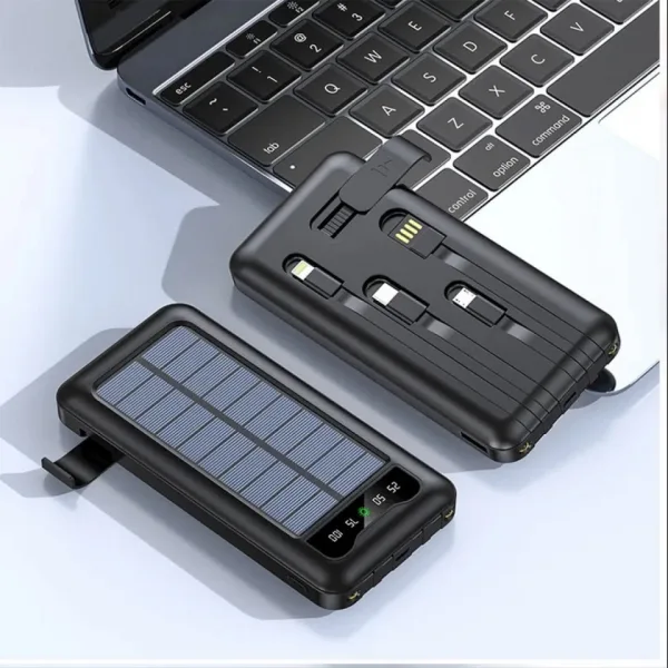Соларна външна батерия - POWERBANK UKC 8285 - 10AH 4 — снимка 3