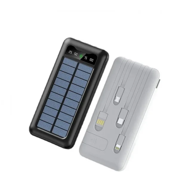 Соларна външна батерия - POWERBANK UKC 8285 - 10AH 4 — снимка 5