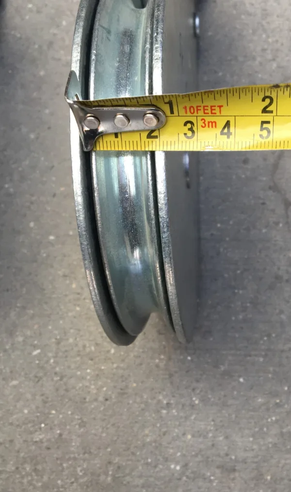 Макара строителна TOPSTRONG 5''/125мм — снимка 4