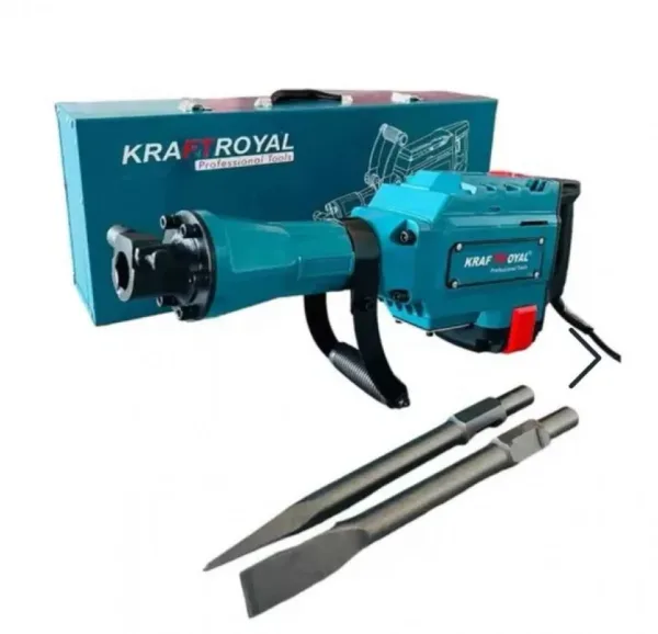 Професионален Къртач KRAFTROYAL 2400W за къртене и пробиване — снимка 4