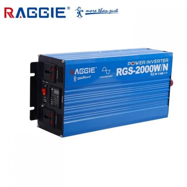 12V /2000 вата Инвертор с чиста синусоида Raggie — снимка 2