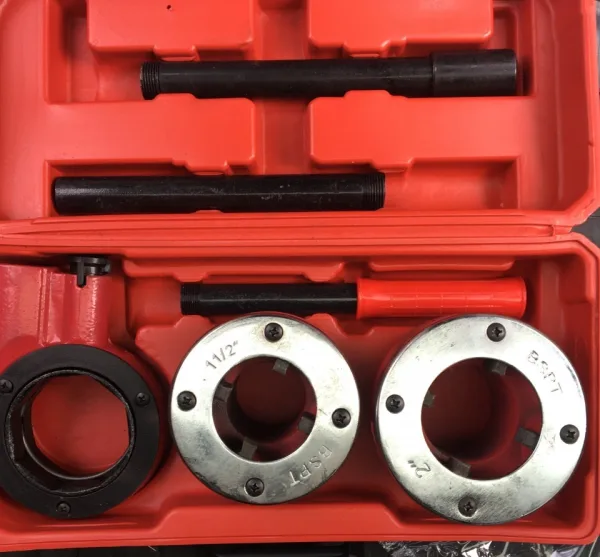 Комплект ръчна винторезка Mar-Pol-2 модела / 1/2"-1 1/4" и 1 1/2"-2"/ — снимка 3