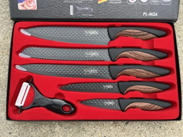 Домакински ножове -Platinum knife collection 6 части — снимка 2