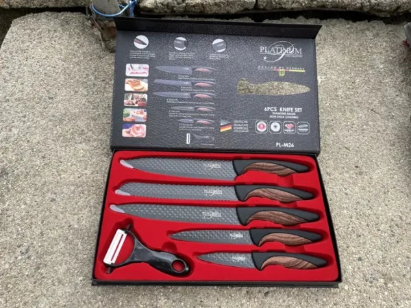 Домакински ножове -Platinum knife collection 6 части — снимка 3