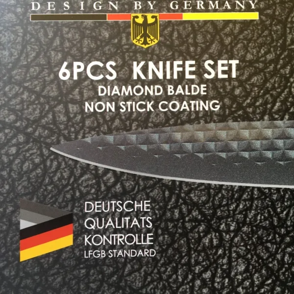 Домакински ножове -Platinum knife collection 6 части — снимка 6