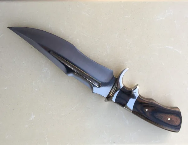 Стабилен и тежък ловен нож, кания 190 х305 — снимка 4