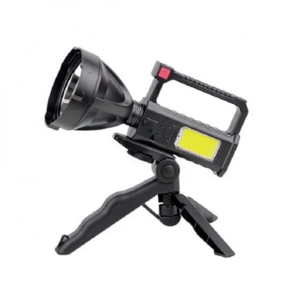 Мощен акумулаторен прожектор със статив BL-832Z - 10W — снимка 7